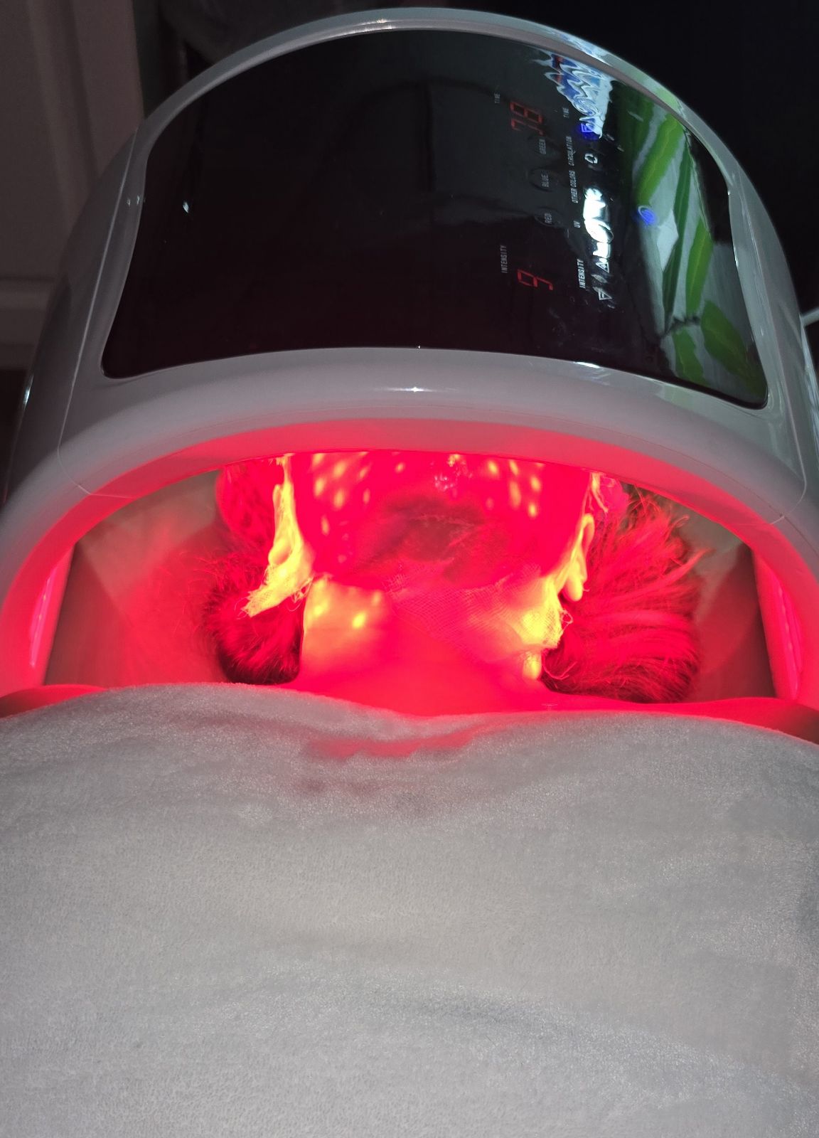 Facial LED Light Therapy